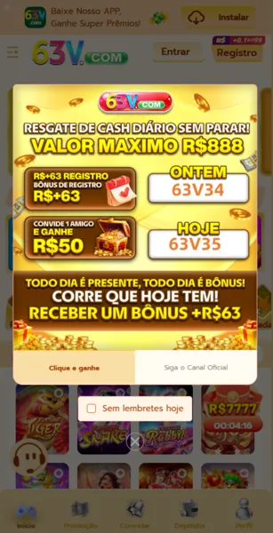 63V Login Resmi APK 2026